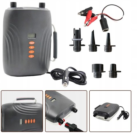 Elektryczna Pompka Sup 2W1 Akumulatorowa 4000Mah Turbinowa + Kompresorowa
