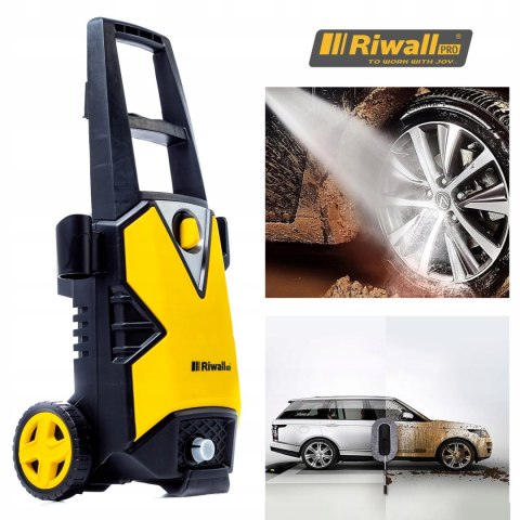 Myjka Ciśnieniowa Riwall Repw 120 - Aluminiowa Pompa 230 Bar, 1500 W