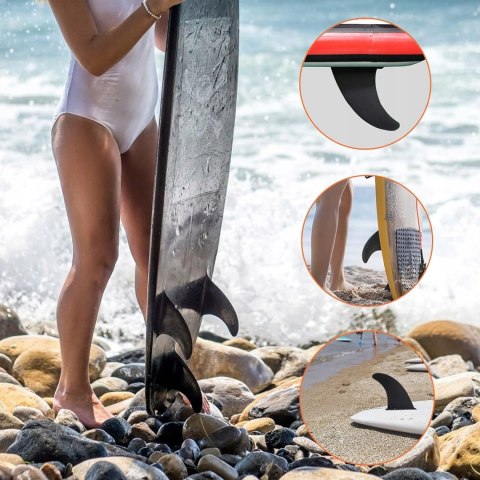 Płetwa Fin Uniwersalna Do Deski Sup - Statecznik, Łatwy Montaż, 22Cm
