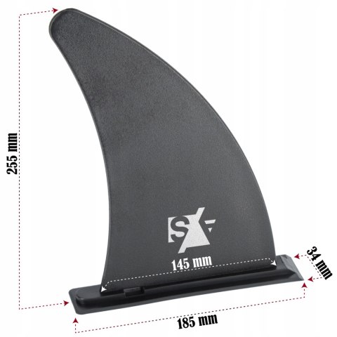 Statecznik Fin Do Sup Activ/Space Uniwersalna Płetwa Stabilizująca 9 Cali