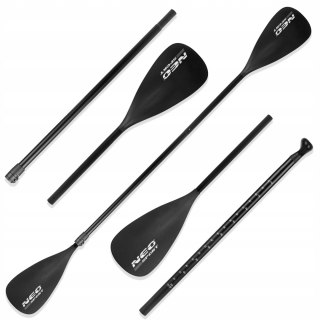 Wiosło 2W1 Do Sup Kajakowego I Kanadyjskiego Składane Regulowane 230Cm