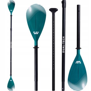 Wiosło 4-Częściowe Składane Sup I Kajak Combo Dual Tech Aqua Marina 2024