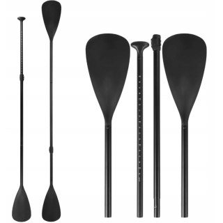 Wiosło Składane 4-Częściowe 2W1 Do Sup I Kajaka, Lekkie Regulowane 170-220Cm