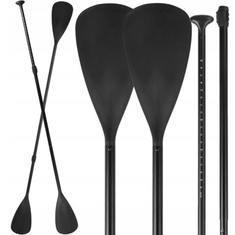 Wiosło Składane 4-Częściowe 2W1 Do Sup I Kajaka, Lekkie Regulowane 170-220Cm