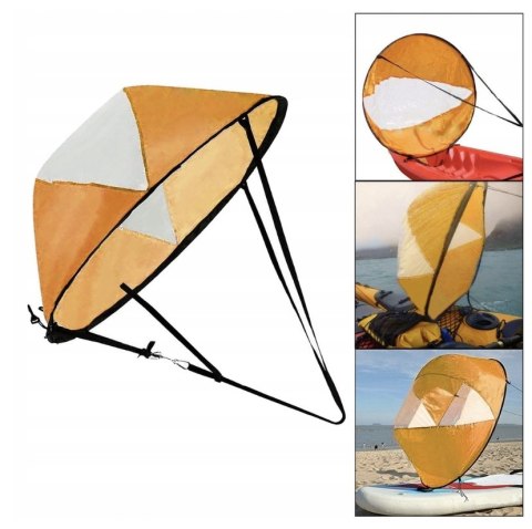 Żag.Iel Do Kajaka, Sup I Paddleboard 108 Cm Łatwy Składany Z Torbą