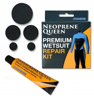 Zestaw Naprawczy Do Neoprenów - Klej Neoprene Queen, Łatki Szybkiej Naprawy