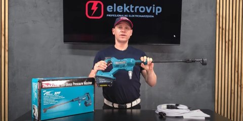 Makita Myjka Ciśnieniowa 18V 24 Bar 2 Tryby, Samozasysanie, Akumulatorowa