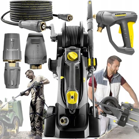Myjka Ciśnieniowa Karcher Hd5/17 Cx Plus 170 Bar Mobilna Zestaw Dysz+Bęben