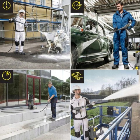 Myjka Ciśnieniowa Karcher Hd5/17 Cx Plus 170 Bar Mobilna Zestaw Dysz+Bęben