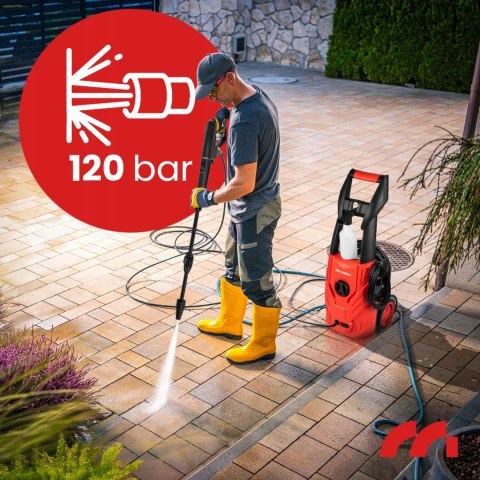 Myjka Ciśnieniowa Maltec M2.1400, Aluminiowa Pompa 150 Bar, 1400W