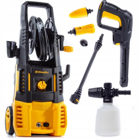 Myjka Ciśnieniowa Riwall Repw 160 Set - 270Bar Ew Turbo, 492L/H, 5M Zwijacz