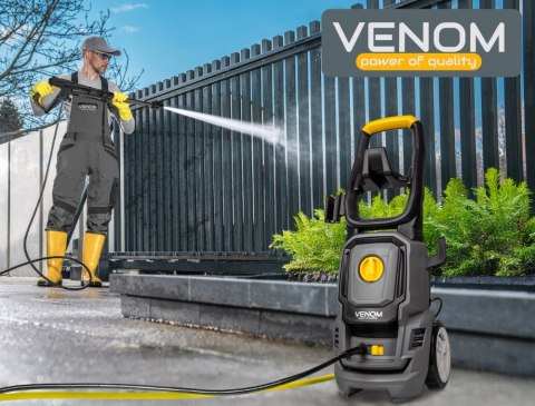 Myjka Ciśnieniowa Venom 1600W 130 Bar Z Aluminiową Pompą I Akcesoriami