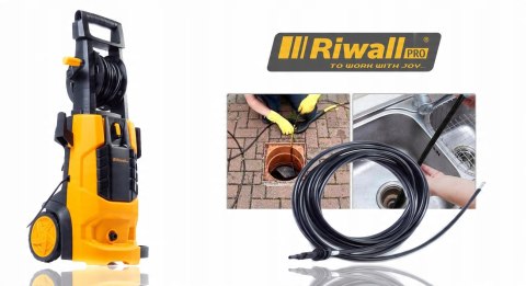 Myjka Ciśnieniowa 180 Bar, Riwall Repw 180 Z Turbo Dyszą I Akcesoriami