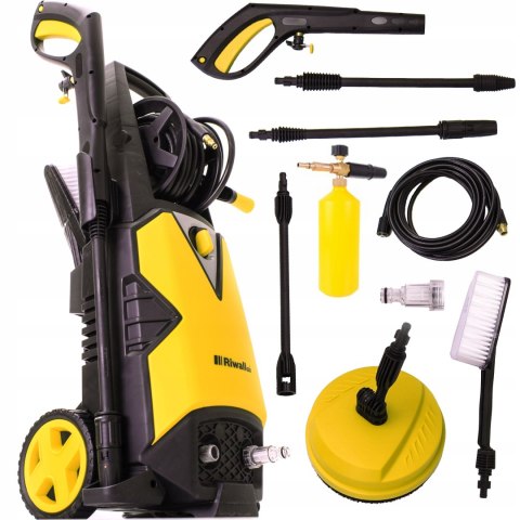 Myjka Ciśnieniowa Riwall Repw 150 350 Bar - 13M, Ssąco/Tłocząca, Ls3 Set