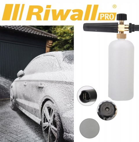 Myjka Ciśnieniowa Riwall Repw 150 350 Bar - 13M, Ssąco/Tłocząca, Ls3 Set