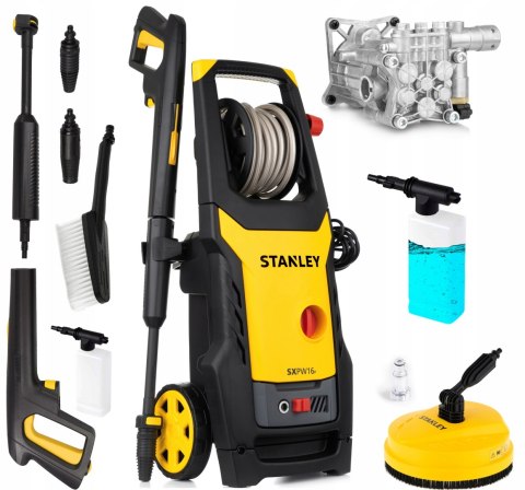 Myjka Ciśnieniowa Stanley 1600W, 190 Bar, Aluminowa Pompa, Dysza Turbo