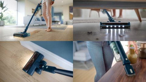 Odkurzacz 2W1 Philips Aqua 5000 Led Myjący Ręczny, Moduł Aqua Mini Szczotka