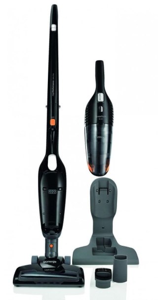 Odkurzacz Pionowy 2W1 Gorenje Svc144fbk Czarny - Turboszczotka, Led, 38Min