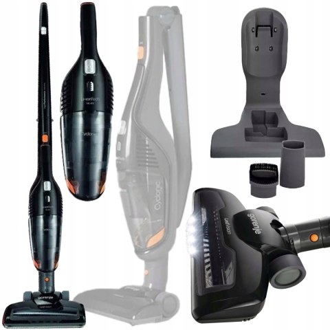 Odkurzacz Pionowy 2W1 Gorenje Svc144fbk Czarny - Turboszczotka, Led, 38Min