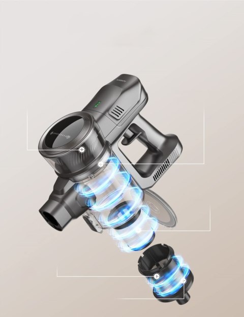 Bezprzewodowy Odkurzacz Pionowy 6W1 Kalado, 26Kpa, Led, 5 Warstwowy Filtr