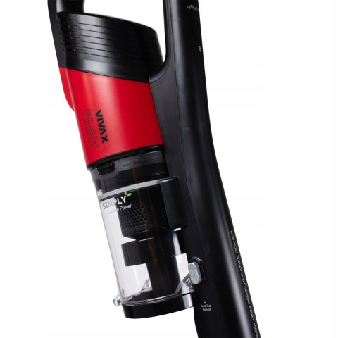 Odkurzacz Cyklonowy Vivax Vcb-1502R 150W 2W1, Ręczny I Pionowy, 0,6L Bezworkowy