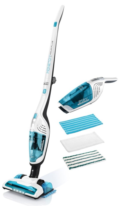 Odkurzacz Pionowy 3W1 Aqua Plus 21,6V Led Hepa I Mop 50 Min Bezprzewodowy