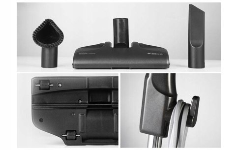 Odkurzacz Pionowy Deerma Dx115c 2W1 600W 14000Pa 3 Szczotki Hepa 5M Kabel