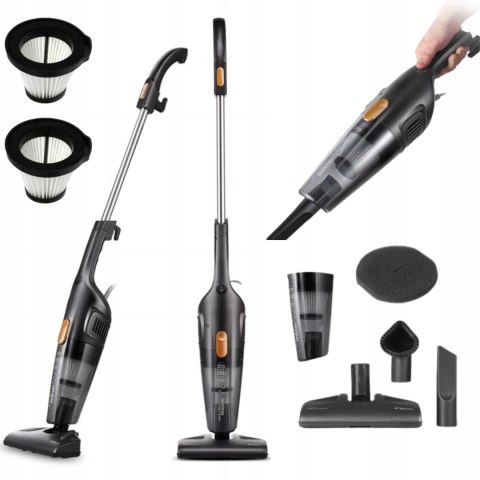 Odkurzacz Pionowy Deerma Dx115c 2W1 600W 14000Pa 3 Szczotki Hepa 5M Kabel