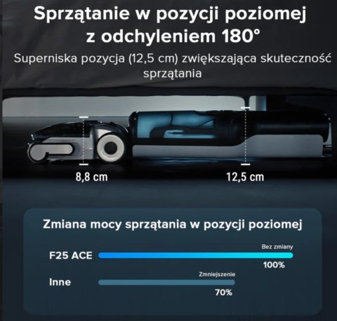 Odkurzacz Roborock F25 Ace Combo 5W1 Slidetech Ai Z Dozownikiem I Suszeniem