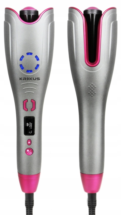 Automatyczna Lokówka Ceramiczna Krexus z Wyświetlaczem LCD - 200°C