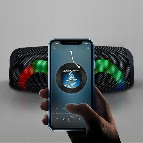 Głośnik Bluetooth 5.1 Renew Force, Przenośny, Wodoodporny, 20W FM