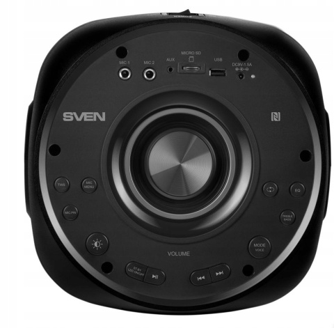 Głośnik Bluetooth SVEN PS-770 TWS 100W z RGB, Karaoke i Basy