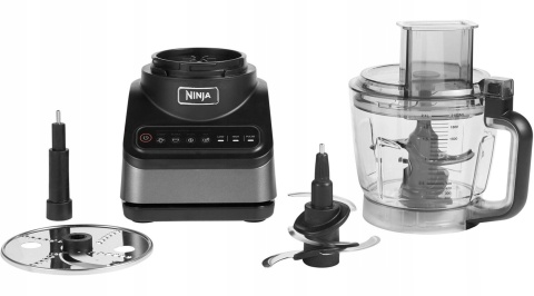 Robot Kuchenny Ninja Mikser 850W Czarnostalowy 2,1L Mieszanie Tarcie Turbo