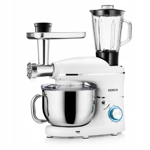 Mikser planetarny Kerch ROTARY 6,2L 4000W - wielofunkcyjny robot kuchenny