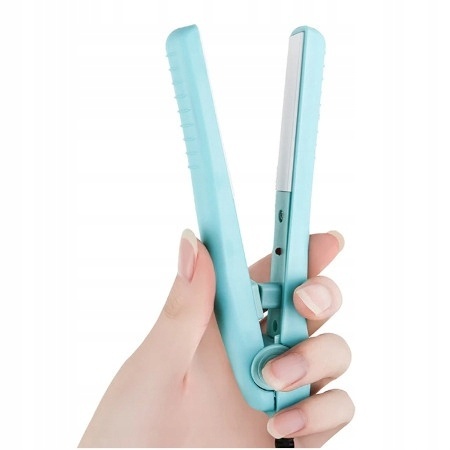 Mini Lokówka i Prostownica Podróżna 2w1 z Ceramiczną Powłoką - 20W