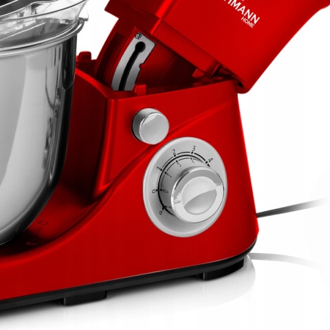 Robot Kuchenny Planetarny Lehmann 2200W z Metalową Misą 5L i 3 Końcówkami