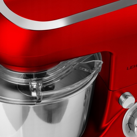 Robot Kuchenny Planetarny Lehmann 2200W z Metalową Misą 5L i 3 Końcówkami