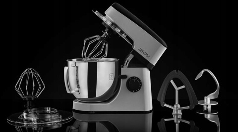 Robot planetarny Zeegma Planeet Mix Szary 1800W z dotykowym panelem