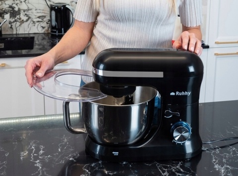 Robot Planetarny Kuchenny 1700W, Misa 4,5L, 8 Biegów Do Łazienki I Kontroli Masy Ciała