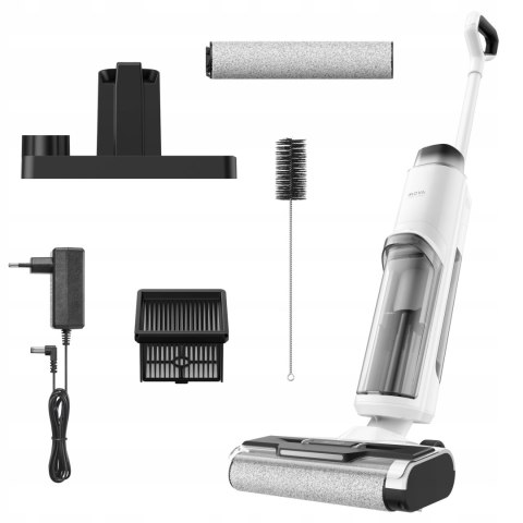 Odkurzacz Bezprzewodowy 2W1 Mova K10 Pro 15Kpa 30Min 890Ml 6Mm Do Krawędzi