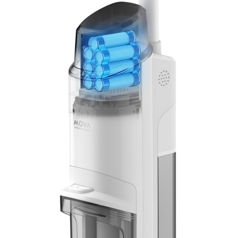 Odkurzacz Bezprzewodowy 2W1 Mova K10 Pro 15Kpa 30Min 890Ml 6Mm Do Krawędzi