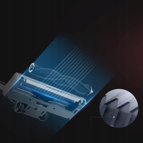 Odkurzacz Bezprzewodowy C200 350W 23Kpa Led Cyklon 40Min Rura Metal 1.2L