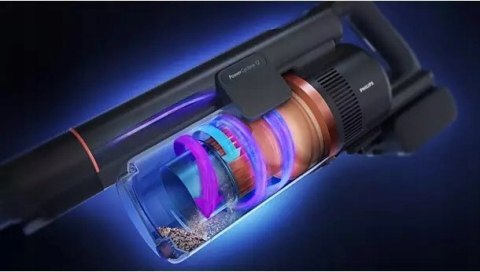 Odkurzacz Bezprzewodowy Philips Xc7053/01 2W1 80Min, 360° Czyszczenie Led