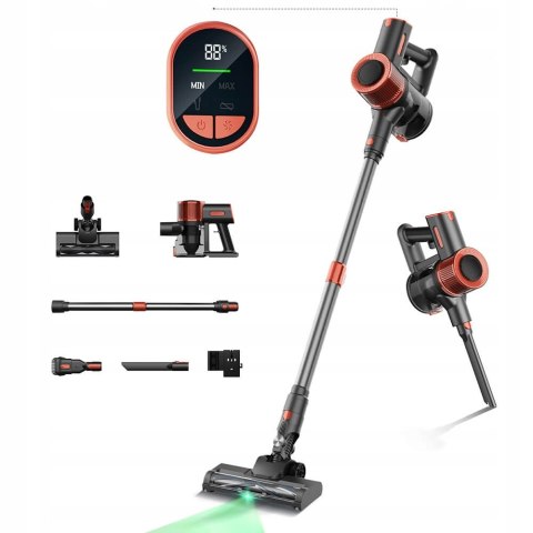 Odkurzacz Bezprzewodowy Pionowy 350W 23Kpa Hepa Led Rura Teleskopowa 40Min