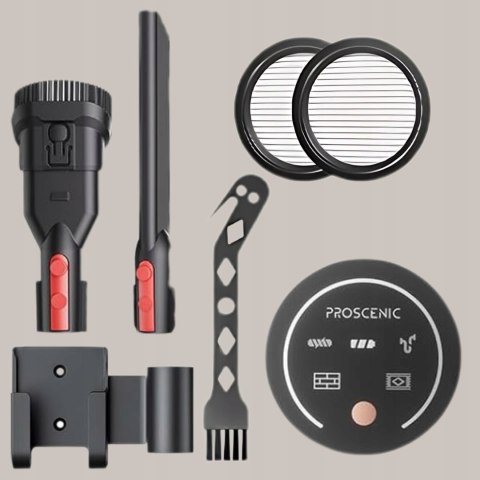 Odkurzacz Pionowy 2W1 Proscenic P11 Ultra 400W 40Kpa 0,65L Z Filt. Hepa Led
