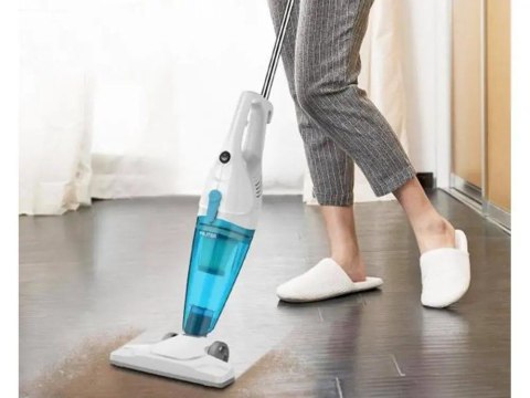 Odkurzacz Pionowy Ręczny 2W1 600W Bezworkowy, Filtr Hepa, Dwie Końcówki