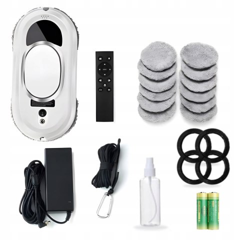 Inteligentny Robot Do Mycia Okien 5600 Pa Z Pilotem I Akumulatorem 20 Min