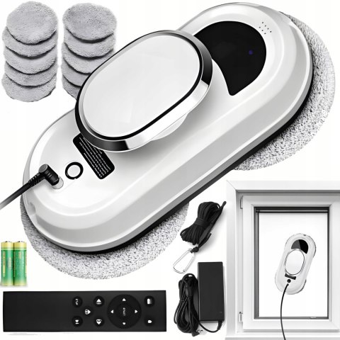 Inteligentny Robot Do Mycia Okien 5600 Pa Z Pilotem I Akumulatorem 20 Min