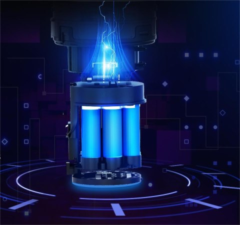 Odkurzacz Pionowy Bezprzewodowy Jigoo C500 500W 33Kpa Led 2W1 1,2L 60Min