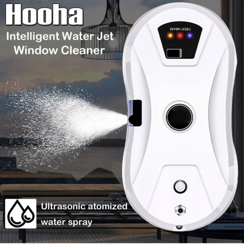 Automatyczny Robot Do Mycia Okien Ultradźwiękowy Natrysk 5600Pa 30Ml